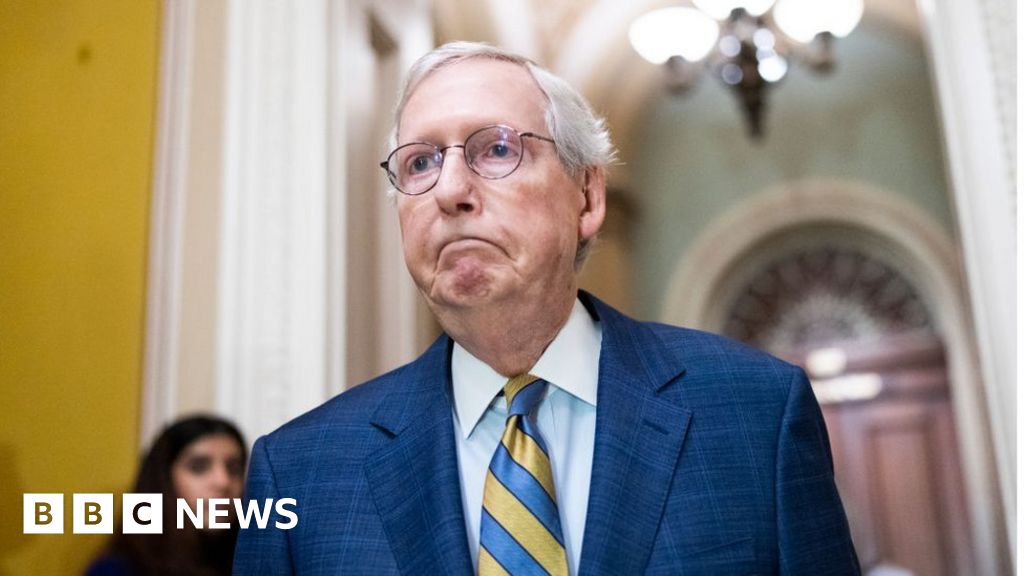 Mitch McConnell: US Senate Republican leader in hospital after fall
